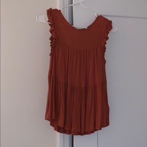 American eagle babydoll tank top